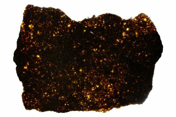 Polished Diogenite Meteorite ( g) Slice - NWA #375661